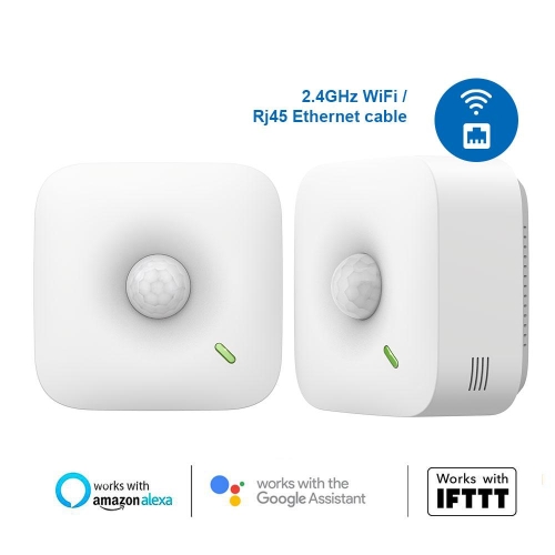 Czujniki ruchu wifi + ethernet/lan z detektorem PIR UbiBot MS1 i MS1P