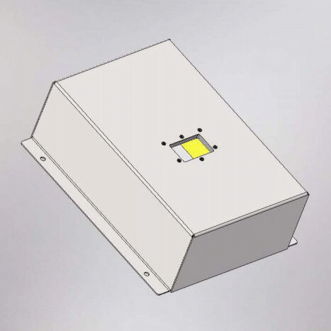 Meirnik wilgotności trocin, osłona przeciw zachlapaniowa