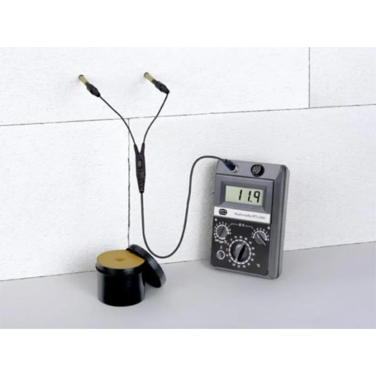 Gann RTU 600 - Wszechstronny miernik do pomiarów wilgotności i temperatury - pomiar w ścianie przy użyciu pasy kontaktowej