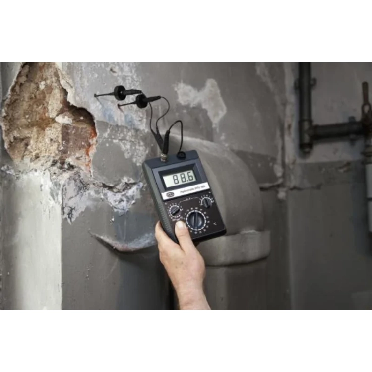 Gann RTU 600 - Wszechstronny miernik do pomiarów wilgotności i temperatury - pomiar w tynku