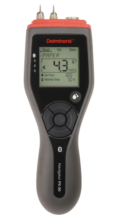 Delmhorst PX-30 - Wilgotnościomierz do Papieru - widok przód