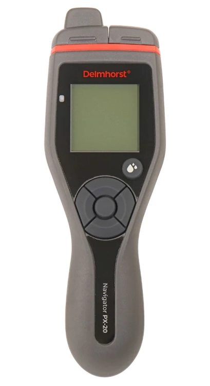 Delmhorst PX-30 - Wilgotnościomierz do Papieru - widok przód z zatyczką