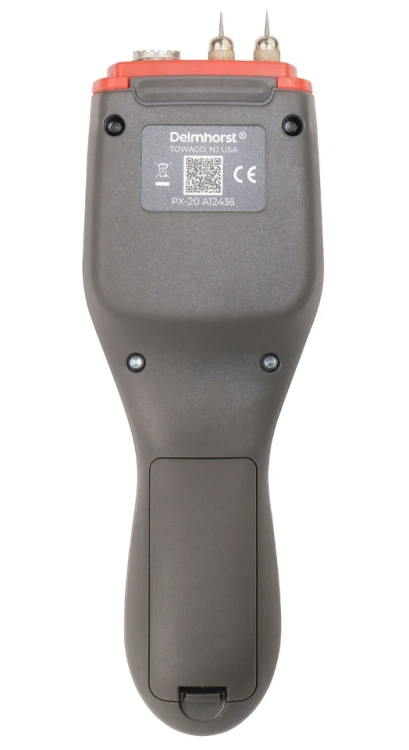 Delmhorst PX-30 - Wilgotnościomierz do Papieru - widok tył