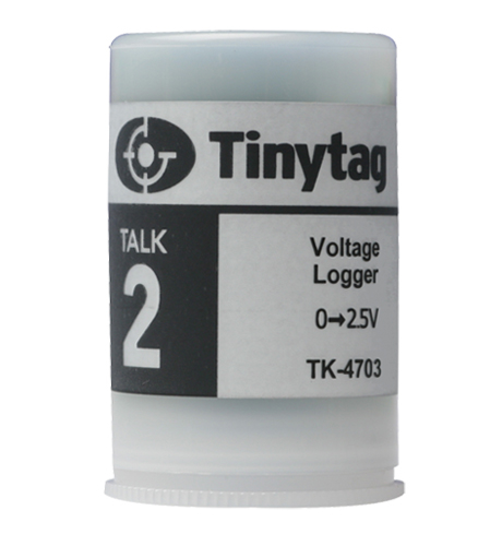 Tinytag Talk 2 TK-4703-PK - rejestrator napięcia 0-2500 mV - widok z przodu