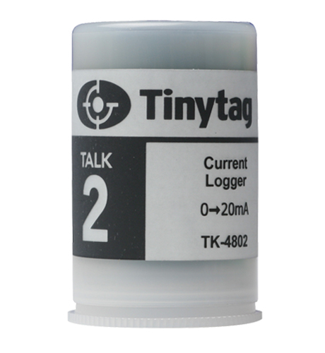 Tinytag Talk 2 TK-4802 – rejestrator prądu 0-20 mA, widok z przodu