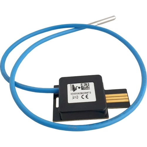 Tecnosoft TempStick Probe TS01TSPBU - rejestrator temperatury z sondą na niebieskim przewodzie