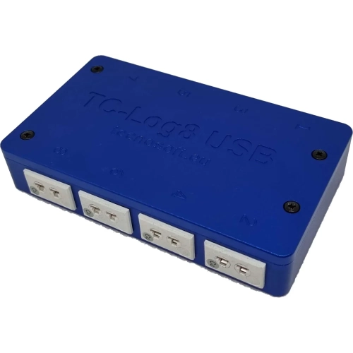 Tecnosoft TC-Log 8 USB – 8-kanałowy rejestrator termopar z USB - TS18TCL8U