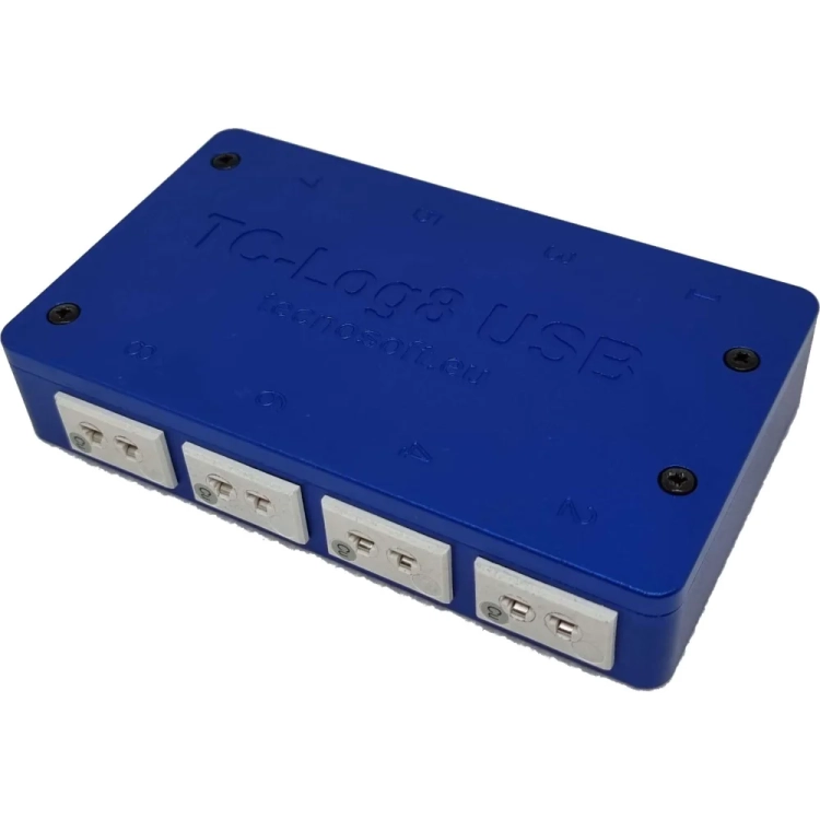 Tecnosoft TC-Log 8 USB – 8-kanałowy rejestrator termopar z USB - TS18TCL8U