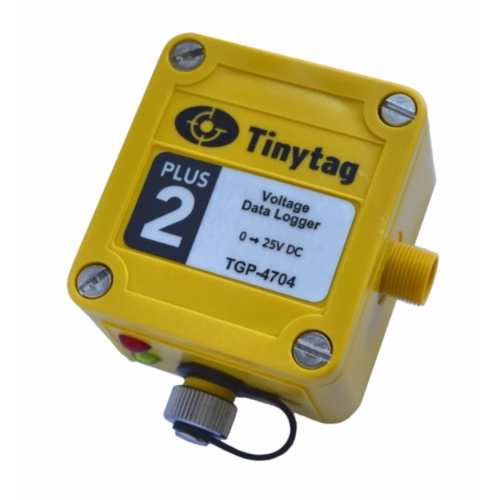 Tinytag TGP-4704 – wodoodporny rejestrator napięcia DC 0-25V z wejściem kablowym