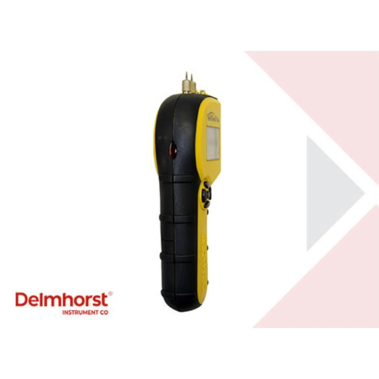 Delmhorst TechCheck Plus – miernik wilgotności 2 w 1 szpilkowy i bezinwazyjny, bok