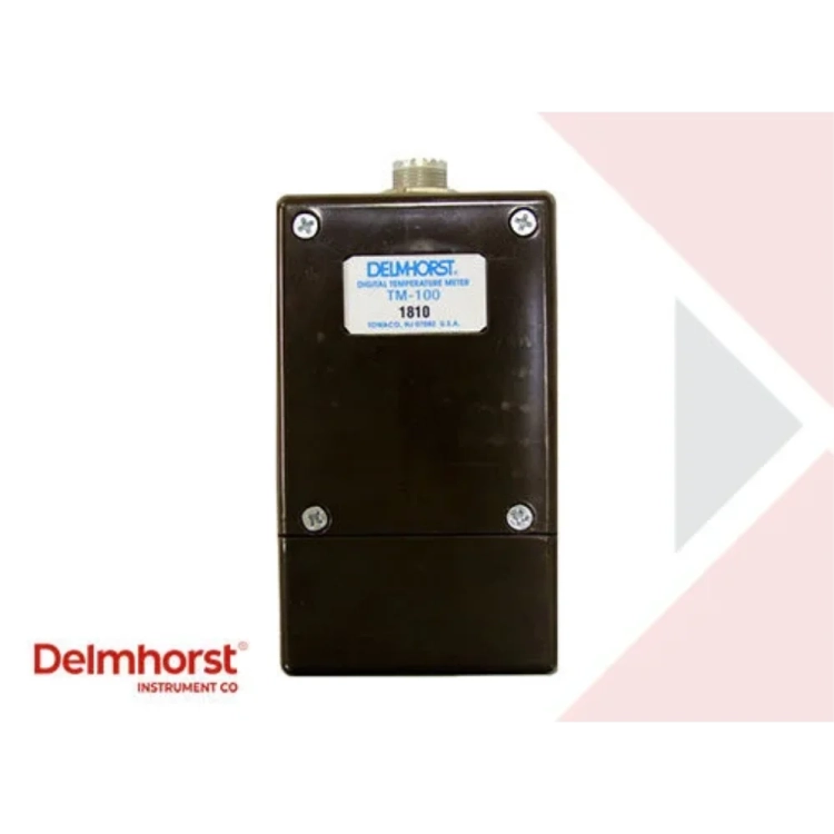 Delmhorst TM-100 – termometr sondowy do kontroli temperatury w stogu i silosie, tył