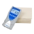 Schaller humimeter PMP z odczytem 6,5 % na tle ryzy papieru