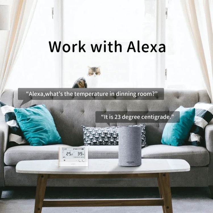 UbiBot WS1 Pro współpracuje z Amazon Alexa