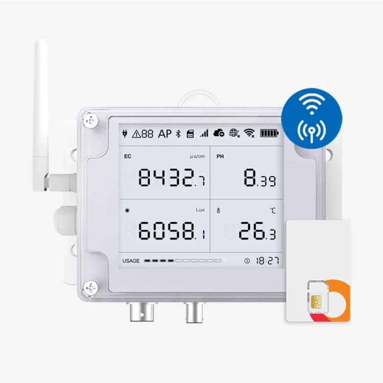 UbiBot GS2 w wersji z łącznością WiFi i 4G na kartę SIM