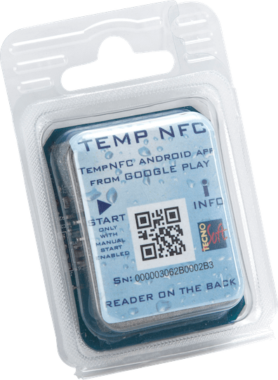 TempNFC - bezprzewodowy rejestrator temperatury dla transportu