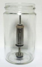 Zestaw mocowania sond wysokotemperaturowych SterilDisk wewnątrz pojemników