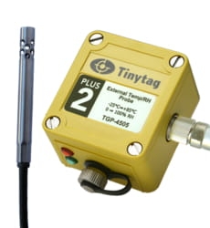 Tinytag Plus 2 TGP-4505 - rejestrator temperatury i wilgotności IP68 z sondą - widok z boku