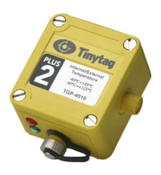 Tinytag Plus 2 TGP-4510 - dwukanałowy rejestrator temperatury z czujnikiem i sondą - widok z boku