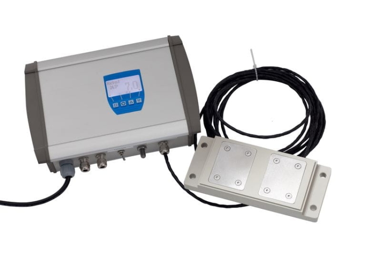 BLO z czujnikiem do pomiaru na przenośnikach ślimakowych