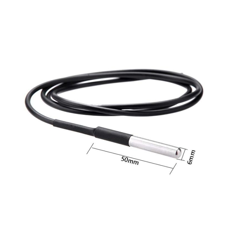 Wymiary sondy DS18B20